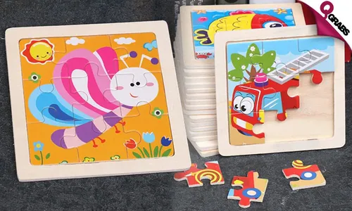 Kids Wooden Jigsaw Puzzle!